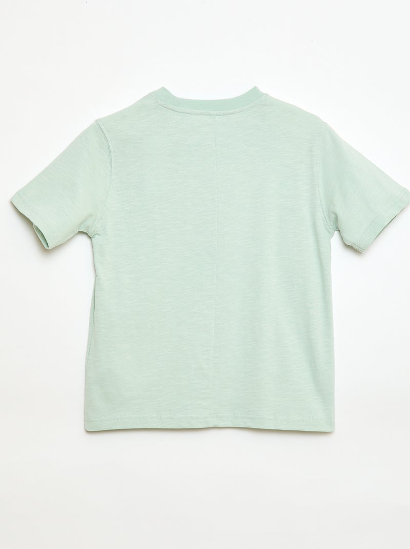 T-shirt loose Vert - Kiabi