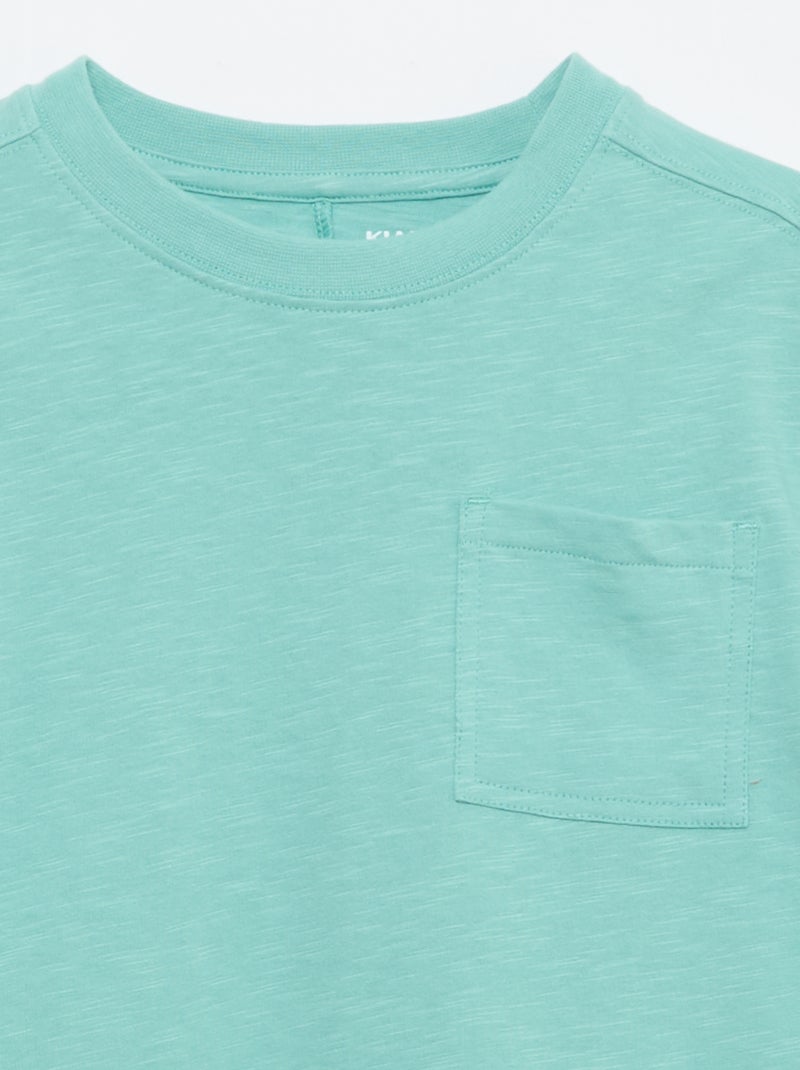 T-shirt loose Vert - Kiabi