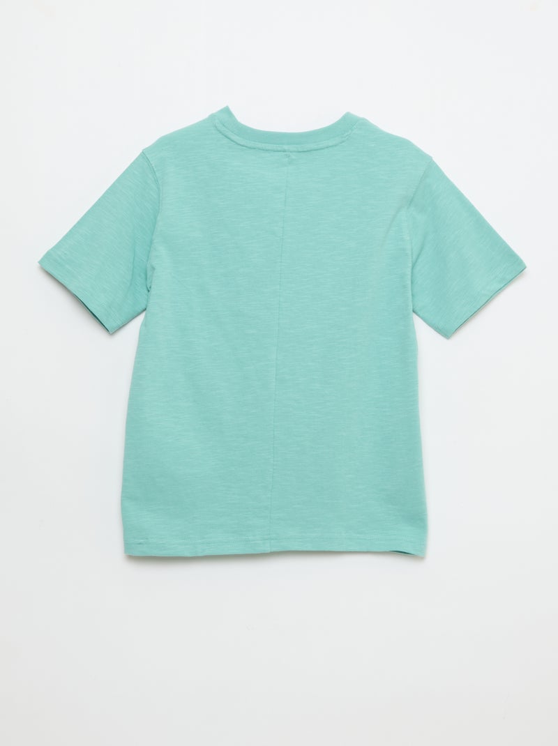 T-shirt loose Vert - Kiabi