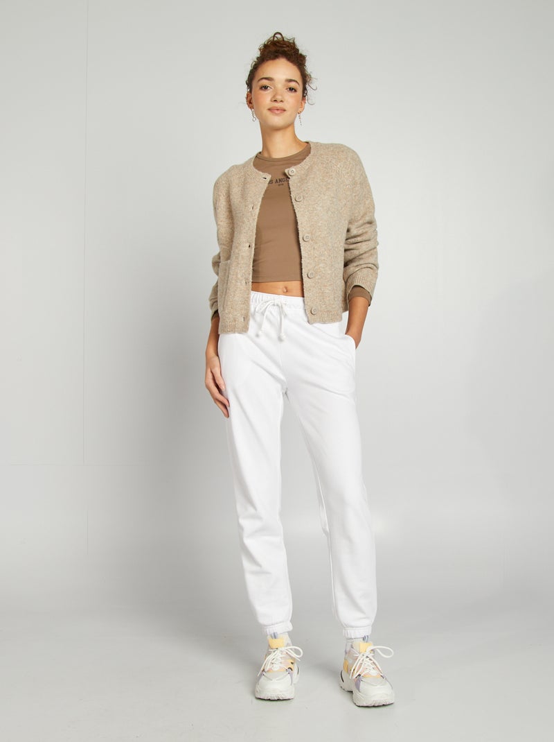 T-shirt 'Los Angeles' Beige - Kiabi
