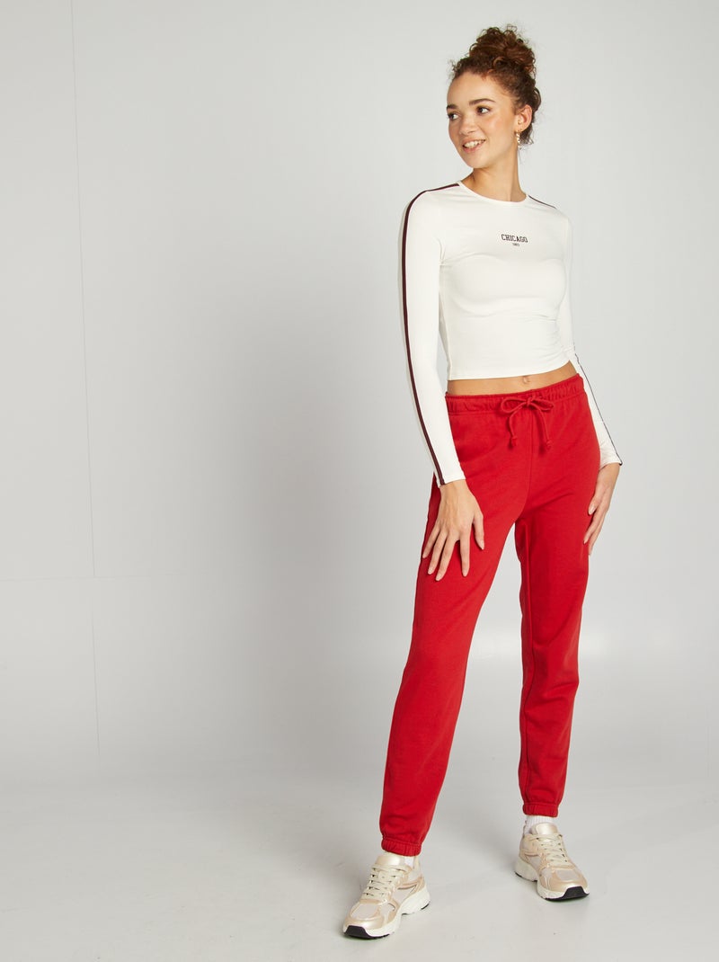 T-shirt 'Los Angeles' blanc - Kiabi