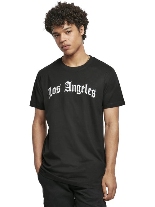 T-shirt los angeles wording - mister tee - Kiabi