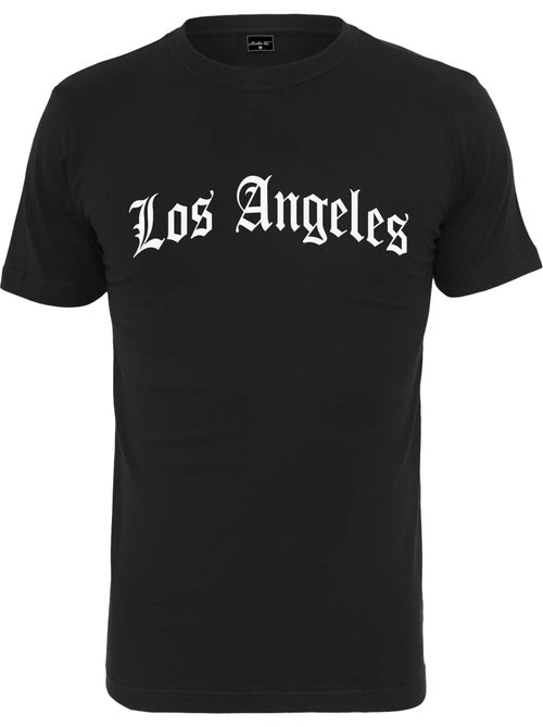 T-shirt los angeles wording - mister tee - Kiabi