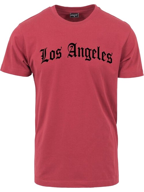 T-shirt los angeles wording - mister tee - Kiabi