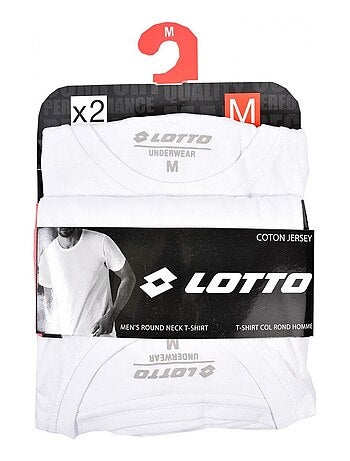 T Shirt LOTTO - Pack de 2