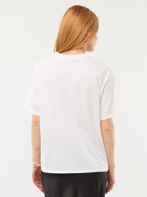 T-shirt 'Love Actually' à manches courtes - Kiabi