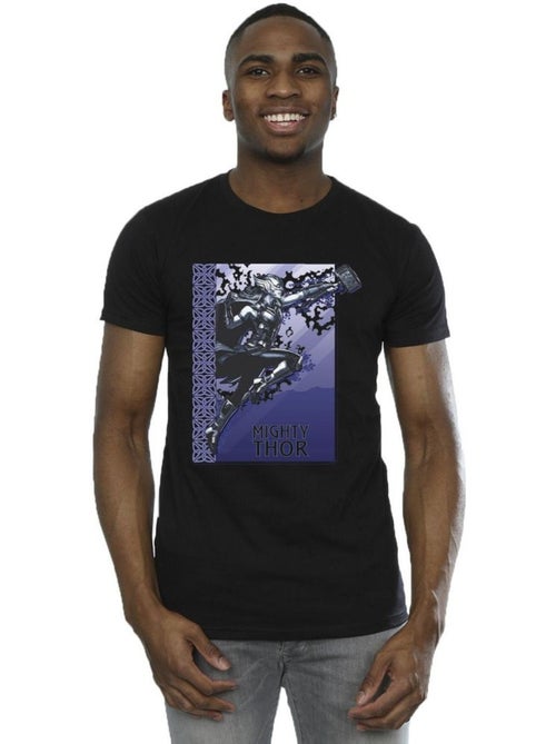 T-shirt love and thunder mighty - marvel - Kiabi