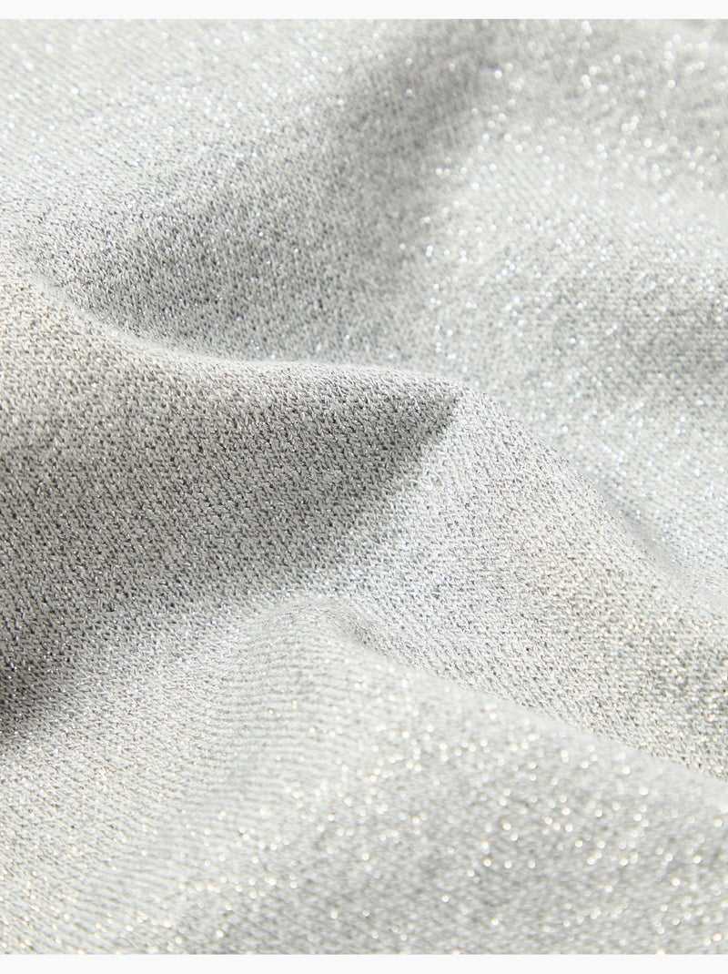 T-shirt Lurex, MO Fashion Gris - Kiabi