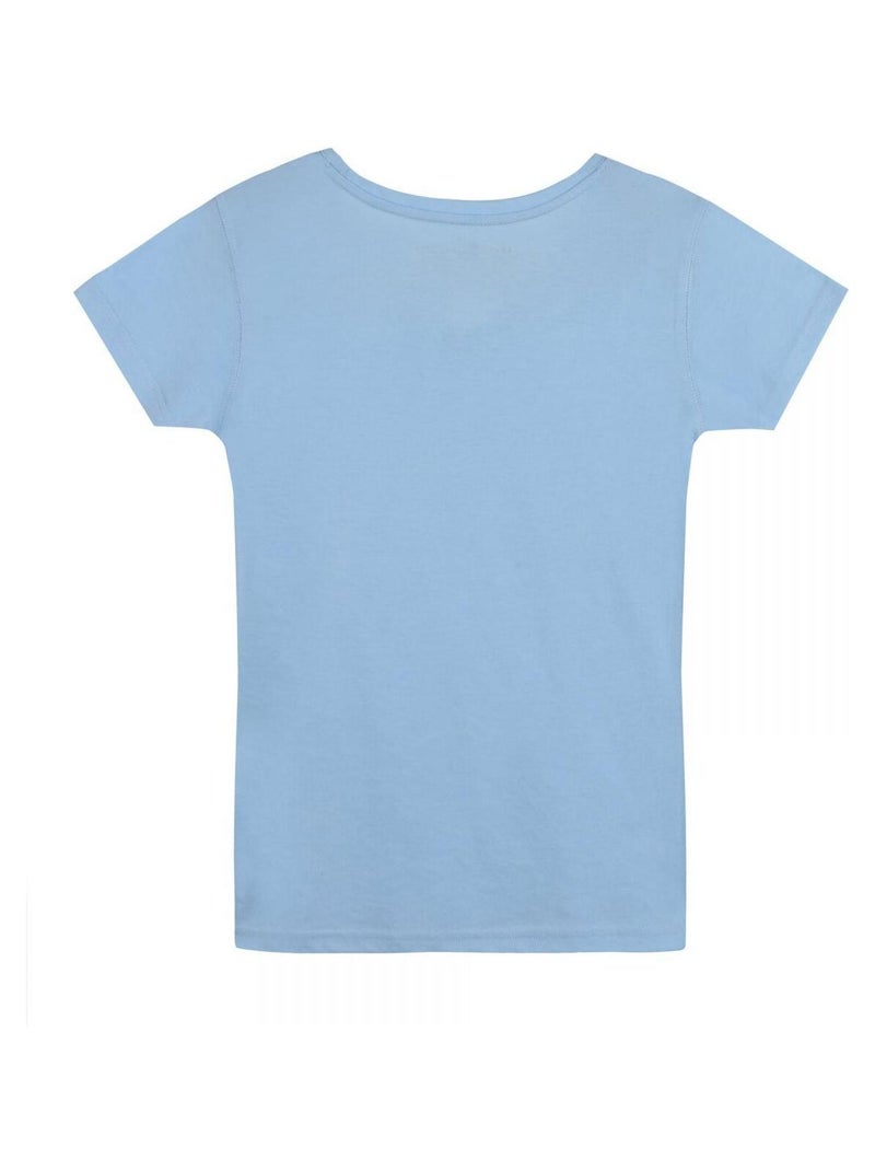 T-Shirt MADDY Bleu ciel T-shirt col v Bleu ciel - Kiabi