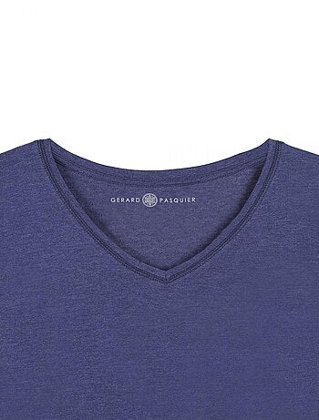 T-Shirt MADDY Kaki T-shirt col v