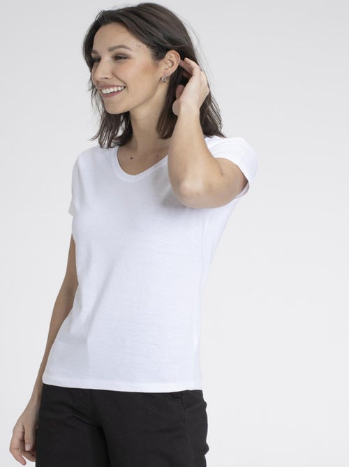 T-shirt Maddy  | Gerard Pasquier Avec Col V | Gerard Pasquier - Kiabi