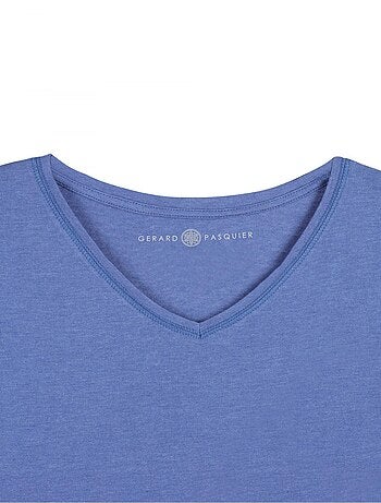 T-Shirt MADDY Kaki T-shirt col v