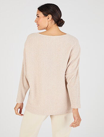 T-shirt maille chaude côtelée - Damart