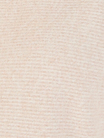 T-shirt maille chaude côtelée - Damart