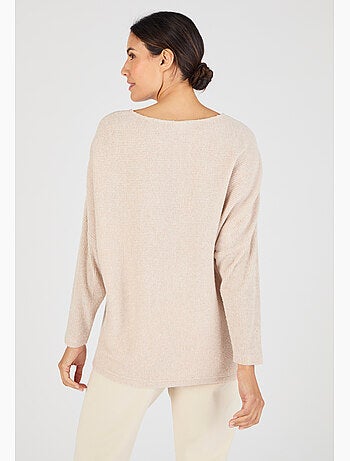 T-shirt maille chaude côtelée - Damart