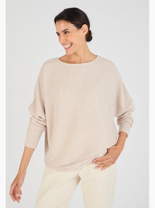 T-shirt maille chaude côtelée - Damart - Kiabi