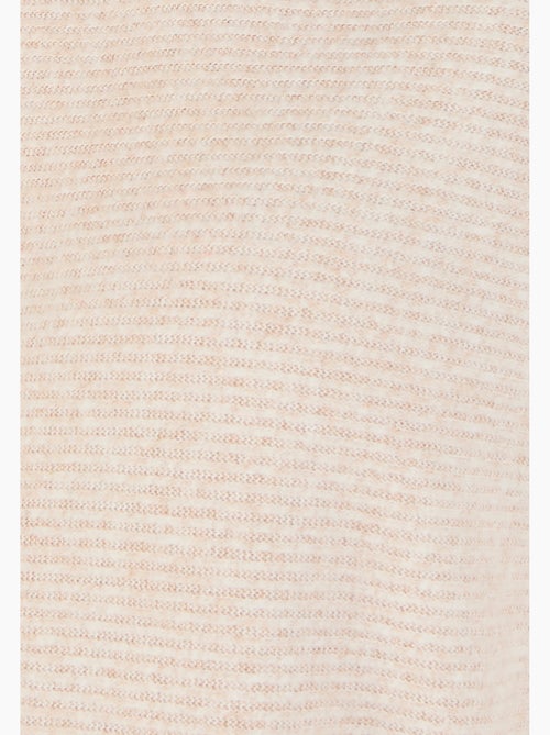 T-shirt maille chaude côtelée - Damart - Kiabi