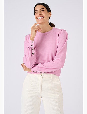 T-shirt maille chaude côtelée - Damart