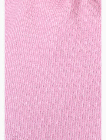 T-shirt maille chaude côtelée - Damart