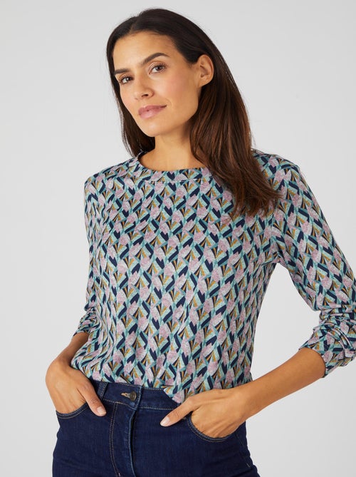 T-shirt maille chaude Thermolactyl - Damart - Kiabi