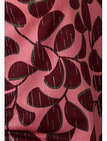 T-shirt maille crêpe stretch fil brillant - damart