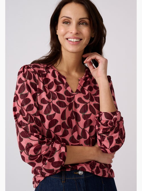 T-shirt maille crêpe stretch fil brillant - damart - Kiabi T-shirt maille crêpe stretch fil brillant - damart - Kiabi