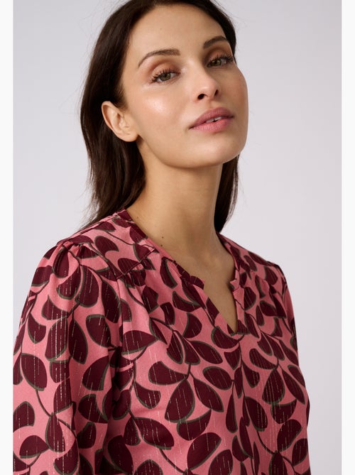 T-shirt maille crêpe stretch fil brillant - damart - Kiabi T-shirt maille crêpe stretch fil brillant - damart - Kiabi