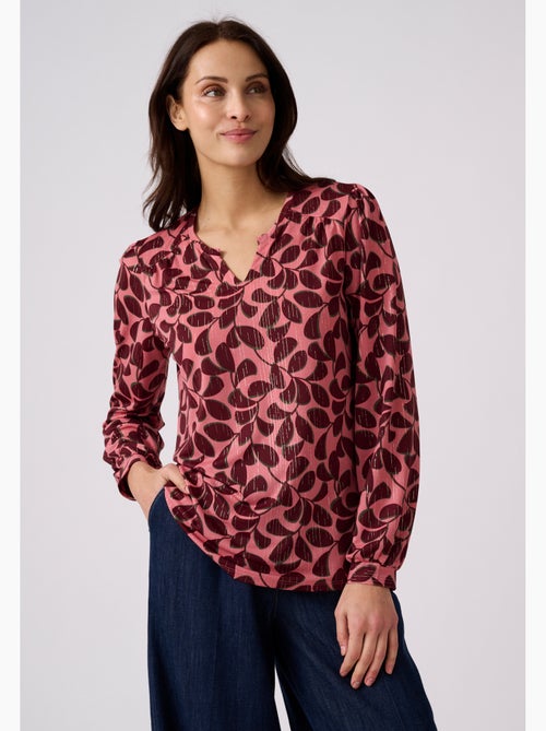 T-shirt maille crêpe stretch fil brillant - damart - Kiabi T-shirt maille crêpe stretch fil brillant - damart - Kiabi