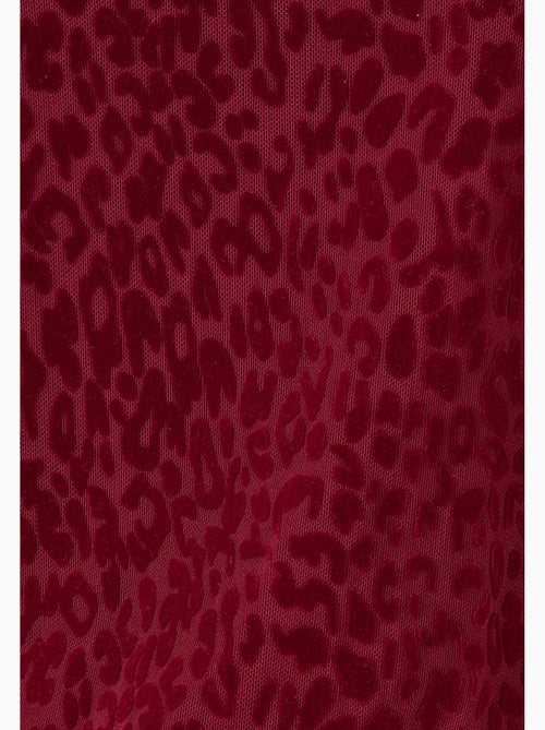 T-shirt maille dévorée - Damart - Kiabi