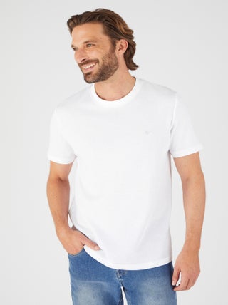 T-shirt maille gaufrée - Damart