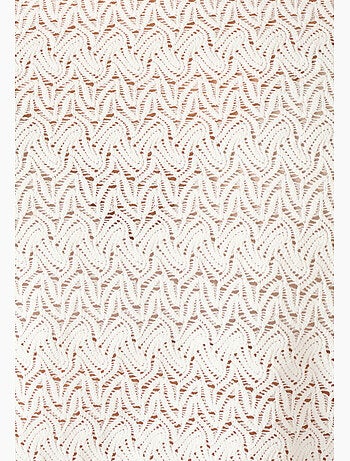 T-shirt maille jacquard reliéfée - Damart