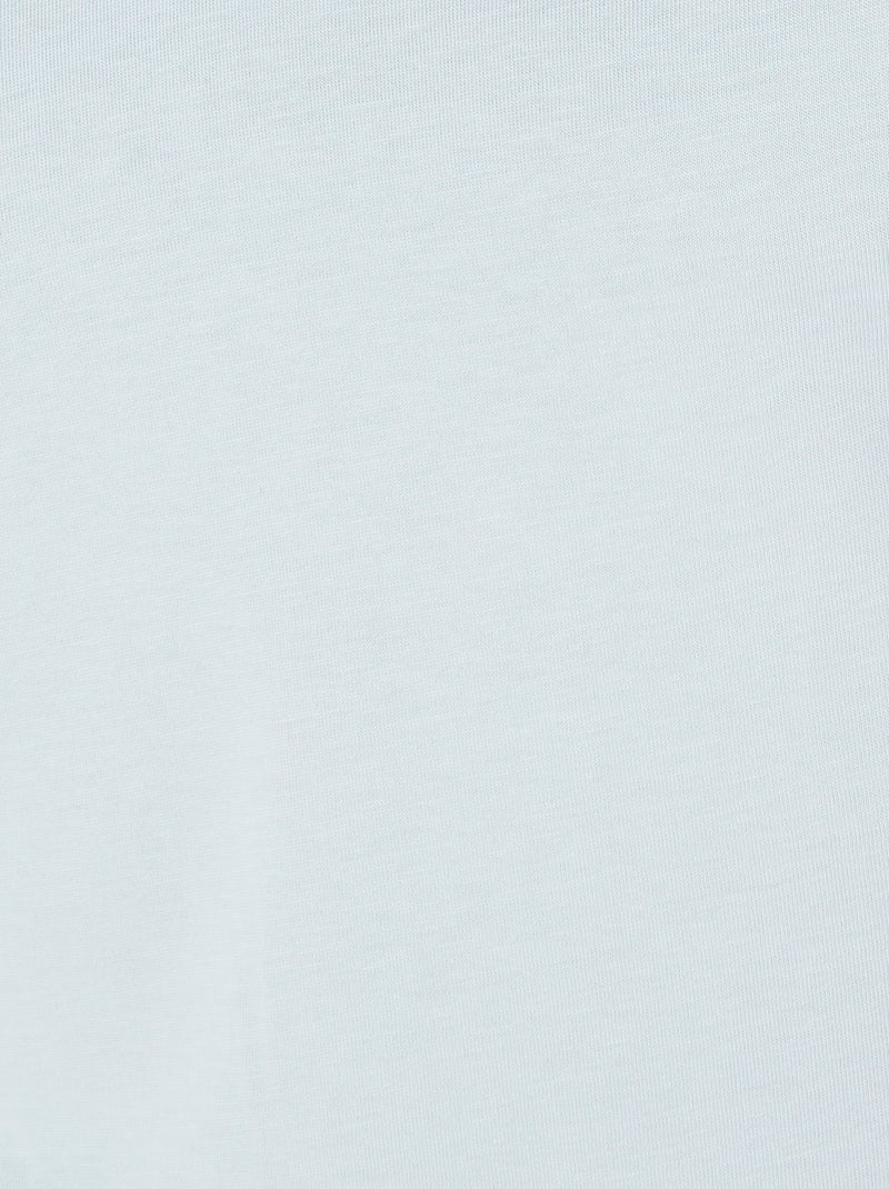 T-shirt maille jersey Climatyl - Damart Bleu - Kiabi