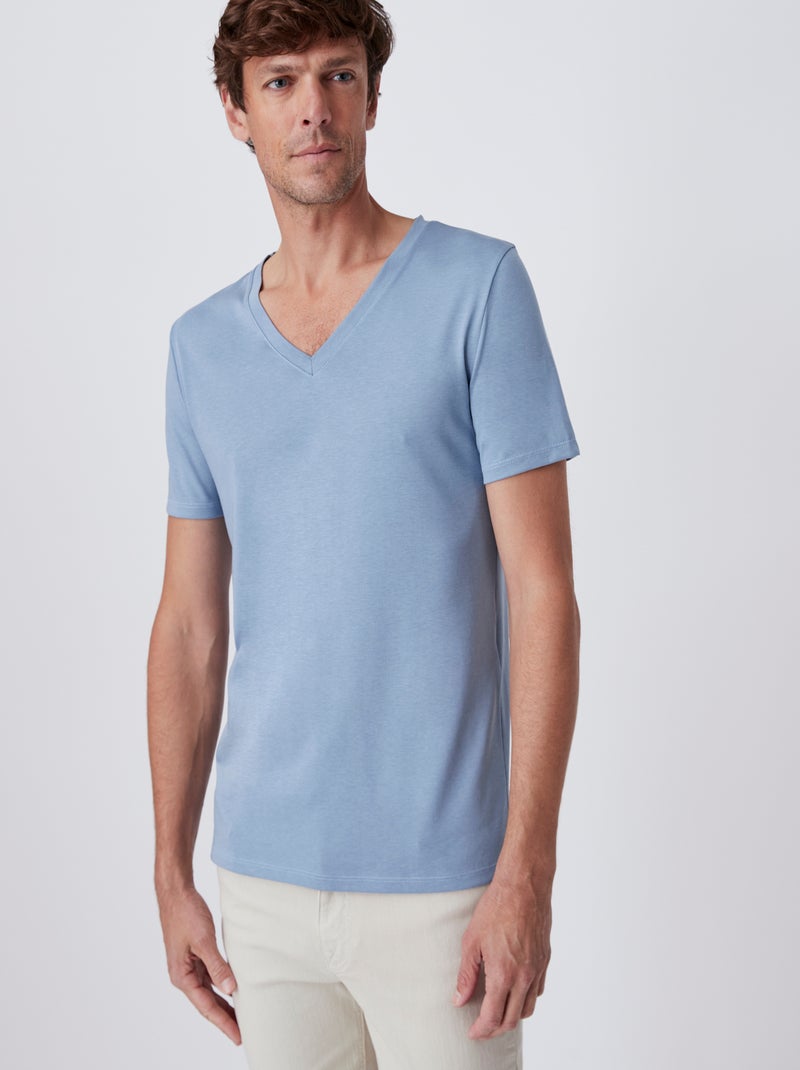 T-shirt maille jersey Climatyl Damart pour homme avec toucher frais