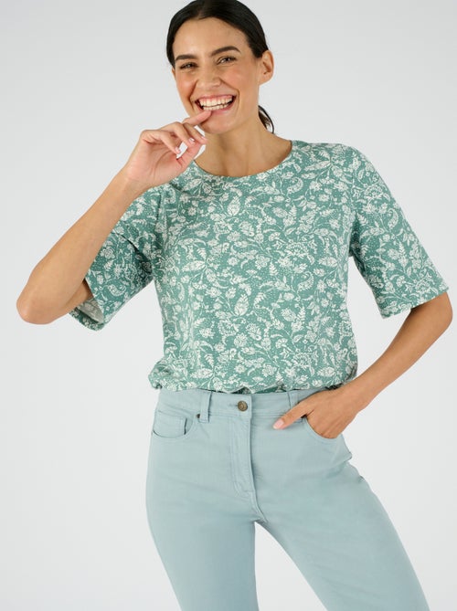 T-shirt maille souple Climatyl - Damart - Kiabi