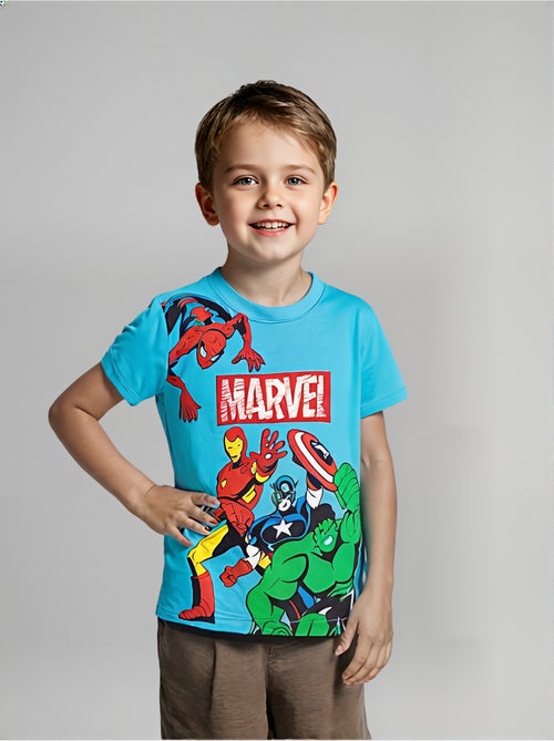 T-shirt manche courte Avengers  | Licence Officielle - Kiabi