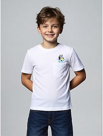 T-shirt manche courte Bluey | Licence Officielle