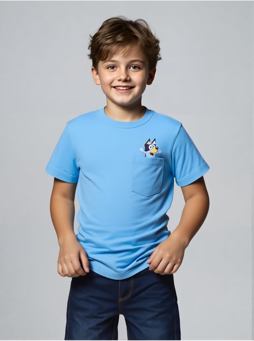 T-shirt manche courte Bluey  | Licence Officielle - Kiabi