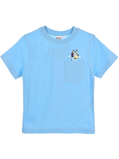 T-shirt manche courte Bluey  | Licence Officielle - Kiabi