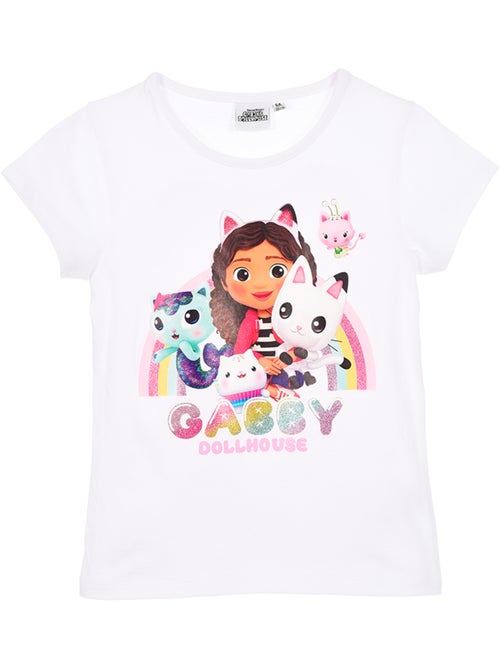 T-shirt manche courte Gabby'S Dollhouse   | Licence Officielle - Kiabi
