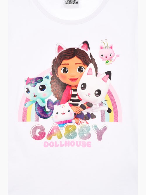 T-shirt manche courte Gabby'S Dollhouse   | Licence Officielle - Kiabi