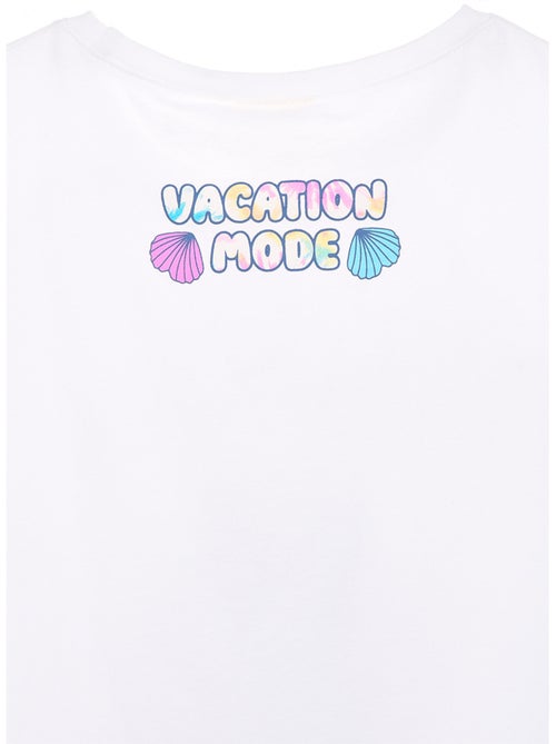 T-shirt manche courte Lilo et Stich   | Licence Officielle - Kiabi