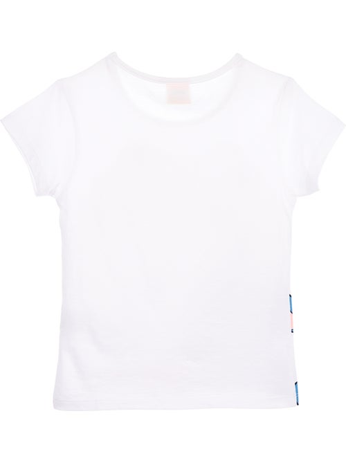 T-shirt manche courte Lilo et Stich   | Licence Officielle - Kiabi