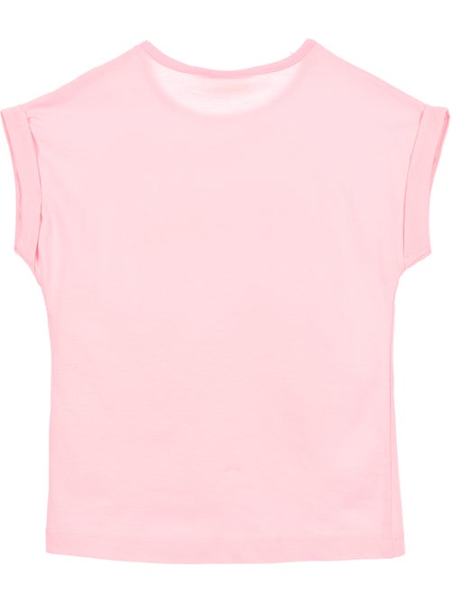 T-shirt manche courte Lilo et Stich   | Licence Officielle - Kiabi