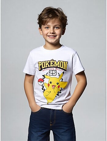T-Shirt Manche Courte Pokemon | Licence Officielle