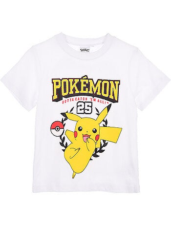 T-Shirt Manche Courte Pokemon | Licence Officielle