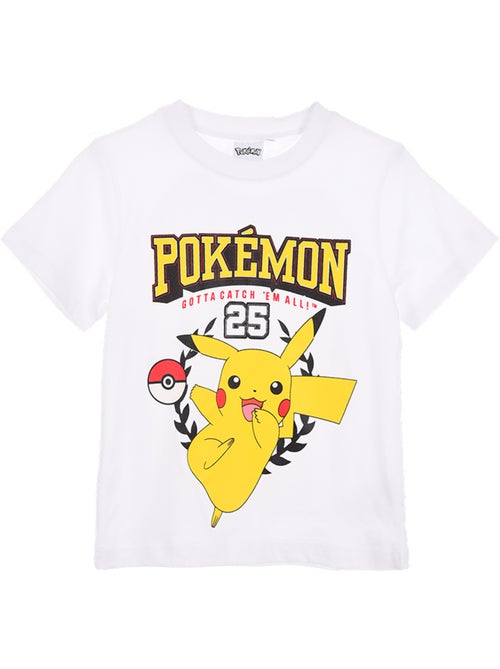 T-shirt manche courte Pokemon  | Licence Officielle - Kiabi