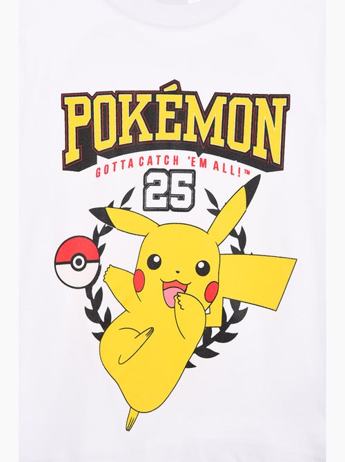 T-shirt manche courte Pokemon  | Licence Officielle - Kiabi