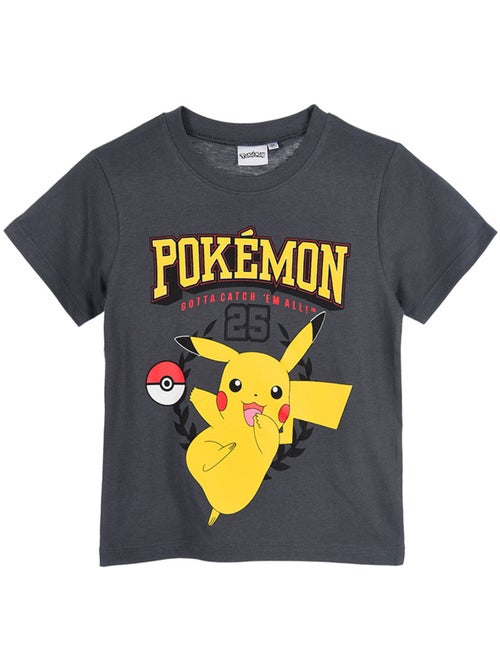 T-shirt manche courte Pokemon  | Licence Officielle - Kiabi