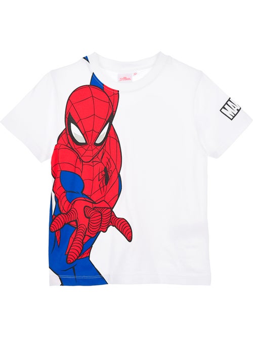T-shirt manche courte Spiderman  | Licence Officielle - Kiabi
