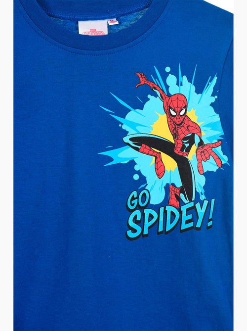 T-shirt manche courte Spiderman  | Licence Officielle - Kiabi